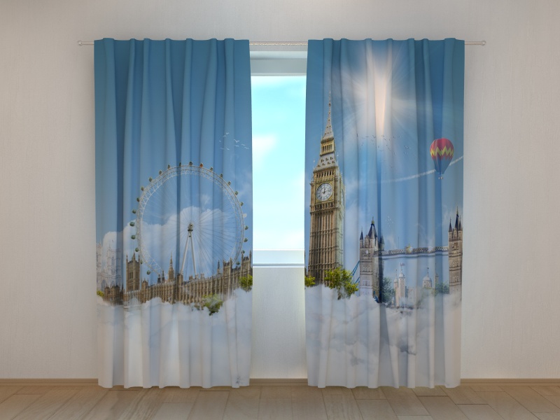 Užuolaidos Londono dangus