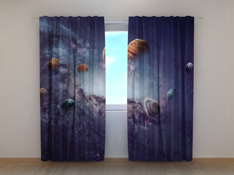 Užuolaidos Planetų kūrimas