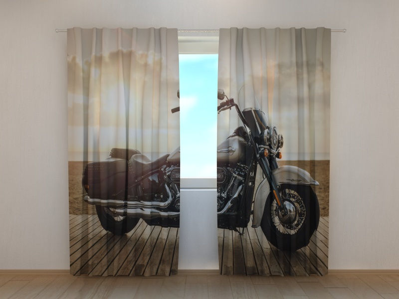 Užuolaidos Jūsų dviratis „Harley-Davidson“