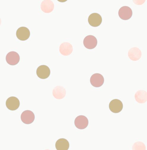 108565 Dotty Polka Pink American Gold tapetai