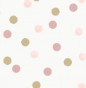 108565 Dotty Polka Pink American Gold tapetai