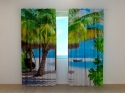 Photo curtains Holiday Paradise