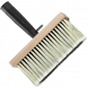 Bristle brush 7x17cm, PVC / PP bristles